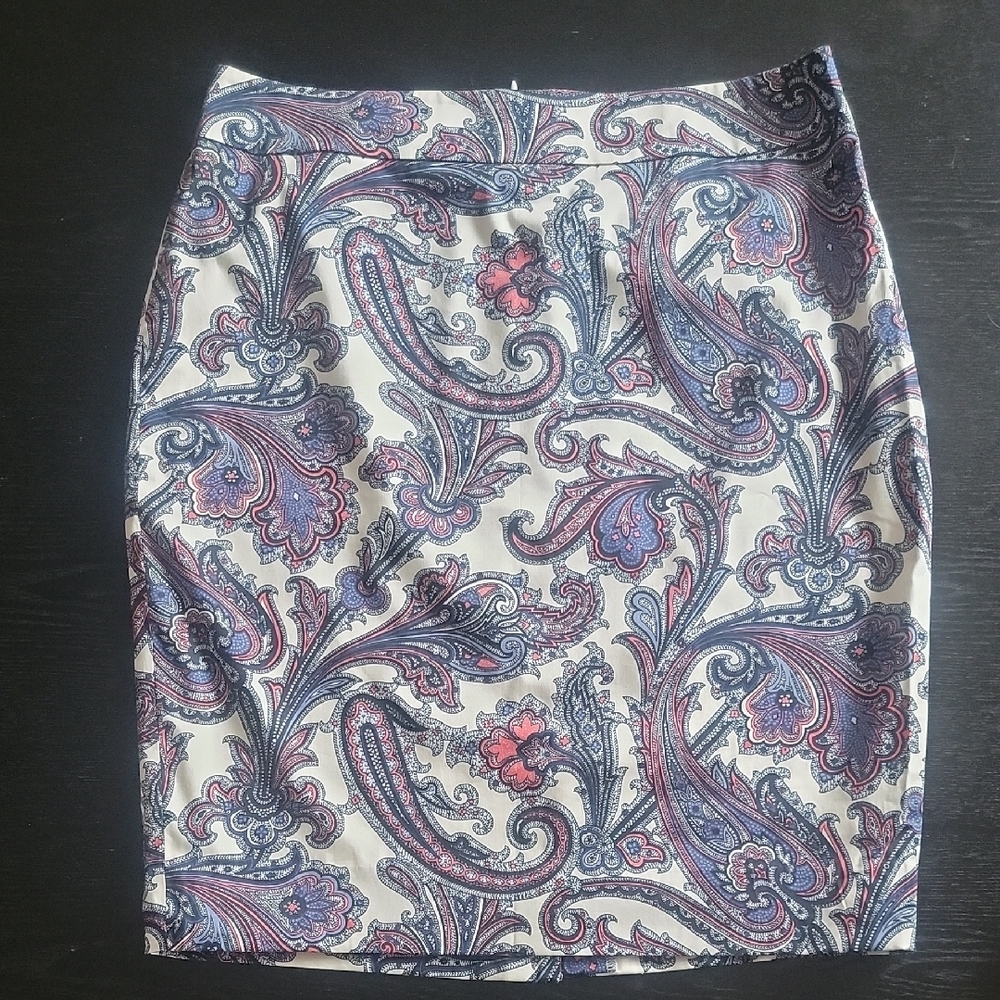 Paisley Print Women's Skirt